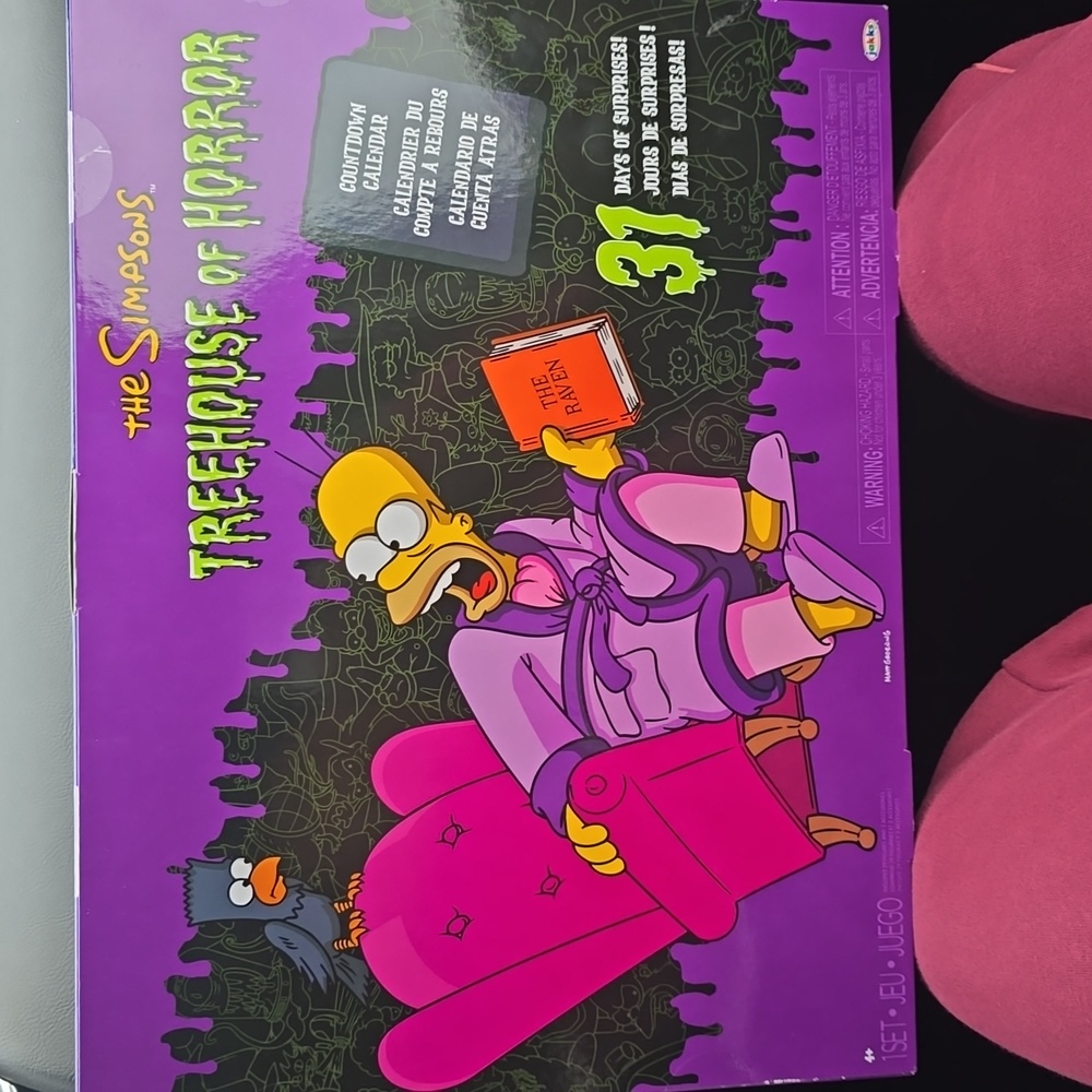 The Simpsons Treehouse of Horror Countdown Calendar New Sealed